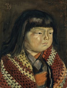 Reiko, Six Years Old by Kishida Ryusei